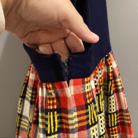 Howard Wolf Boutique Vintage Plaid Dress - Picture 4 of 7